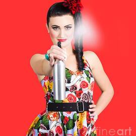 Spray and wipe housewife by Jorgo Photography