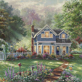 Pools Of Serenity by Thomas Kinkade