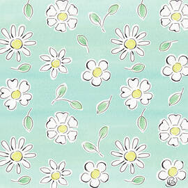Springtime Pattern Viib by Daphne Brissonnet