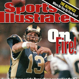 St. Louis Rams Qb Kurt Warner... Sports Illustrated Cover by Sports Illustrated