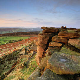 Stanage Edge Rocks, Peak District by Chrishepburn