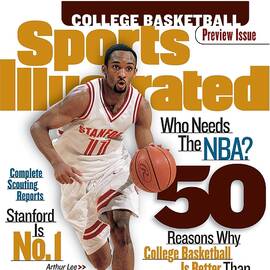Stanford University Arthur Lee, 1998-99 College Basketball Sports Illustrated Cover by Sports Illustrated