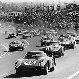 Start Of The Le Mans 24 Hours, France by Heritage Images