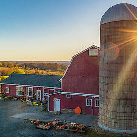 Stearns Family Farm stand  by Veterans Aerial Media LLC