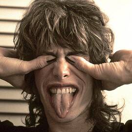 Steven Tyler Backstage by Richard Mccaffrey