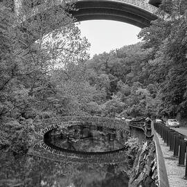  Stone bridges at Wissahickon Creek,  by Louis Dallara