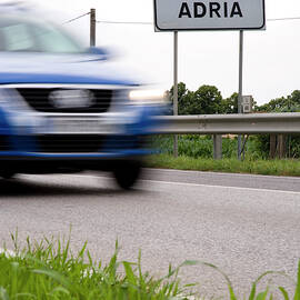 Street, Sign, Adria, Veneto, Italy by Sabine Lubenow