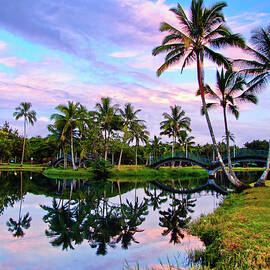 Sunset At Wailoa River State Park, Big by Feng Wei Photography