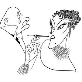 Sunset Boulevard by Al Hirschfeld