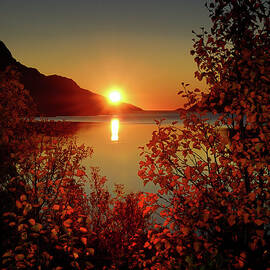 Sunset In Ersfjordbotn by John Hemmingsen