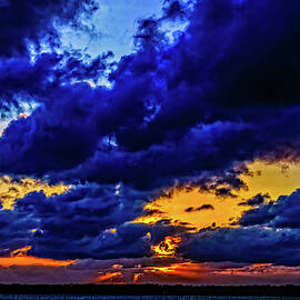 Sunset in St. Petersburg by Louis Dallara