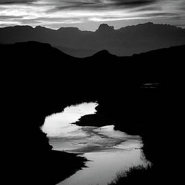 Sunset Over The Rio Grande by Kim Kozlowski Photography Llc