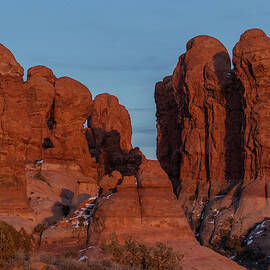 Super Moonrise at Garden Of Eden by Dan Norris