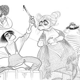 Sweeney Todd by Al Hirschfeld