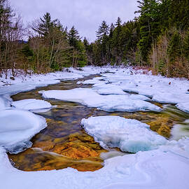 Swift River Winter  by Jeff Sinon