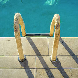 Swimming Pool Ladder, Los Angeles by Alvis Upitis