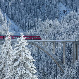 Switzerland, Rhaetian Railway by Christof Sonderegger