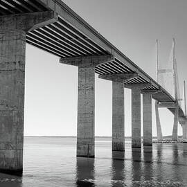 Sydney Lanier Bridge From Underneath by Nicolasmccomber