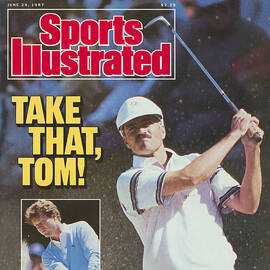 Take That, Tom Scott Simpson Defeats Tom Watson In The Us Sports Illustrated Cover by Sports Illustrated