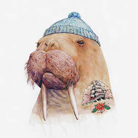 Tattooed Walrus by Animal Crew