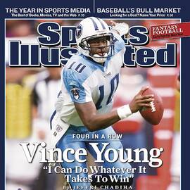 Tennessee Titans Qb Vince Young... Sports Illustrated Cover by Sports Illustrated