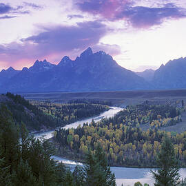 Teton Mountains At Sunset by Joanna Mccarthy