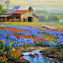Texas Glory Never Fades by Mikki Senkarik