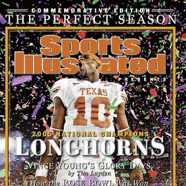 Texas Qb Vince Young, 2006 Rose Bowl Sports Illustrated Cover by Sports Illustrated