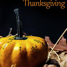 Thanksgiving dinner invitation card. by Jelena Jovanovic