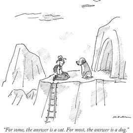 The answer is a dog by Michael Maslin