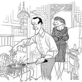 The Apartment by Al Hirschfeld