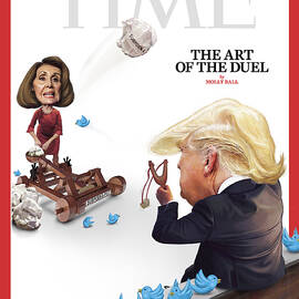 The Art of the Duel by Illustration by Jason Seiler for TIME