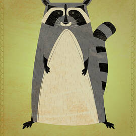 The Artful Raccoon by John W. Golden