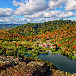 The Balsams Resort Autumn. by Jeff Sinon