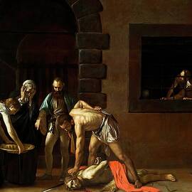 The Beheading Of St. John The Baptist by Caravaggio