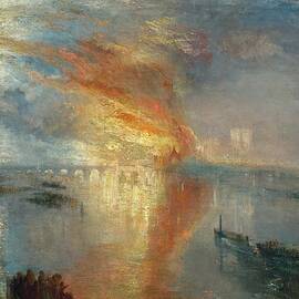 The Burning Of The Houses Of Lords And Commons, 16 October by Joseph Mallord William Turner