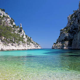 The Calanque Den-vau, Cassis, France by David C Tomlinson