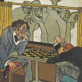 The Chess Players by Moriz Jung