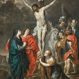 The Crucifixion by Follower Of Peter Paul Rubens