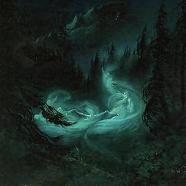 The Fairy Dance by Karl Wilhelm Diefenbach