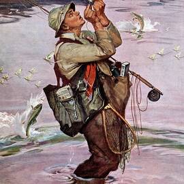 The Fish Are Jumping by Mead Schaeffer