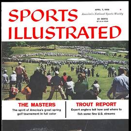 The Masters And Trout Report Sports Illustrated Cover by Sports Illustrated