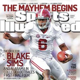 The Mayhem Begins The Case For Blake Sims And Alabama In Sports Illustrated Cover by Sports Illustrated