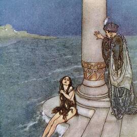 The Mermaid Pl 4 by Edmund Dulac