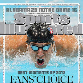 The Moments Of 2012 Michael Phelps Sports Illustrated Cover by Sports Illustrated