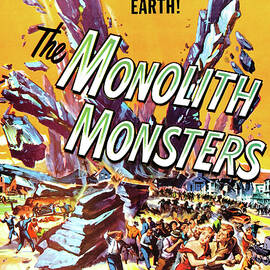 The Monolith Monsters Art Print by William Reynold Brown - Metal Posters