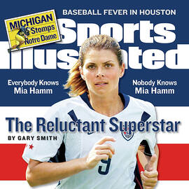 The Reluctant Superstar Everybody Knows Mia Hamm, Nobody Sports Illustrated Cover by Sports Illustrated