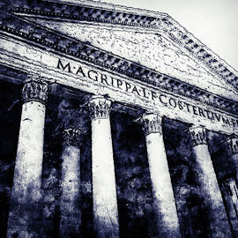 The Roman Pantheon - 05 by AM FineArtPrints