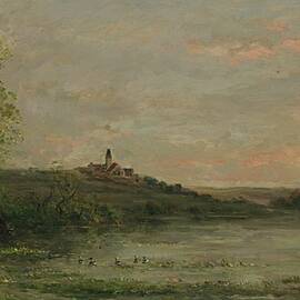 The Seine; Morning by Charles Francois Daubigny