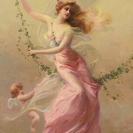 The Swing by Edouard Bisson